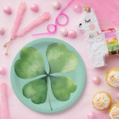 Assiettes En Carton Festivals et Shamrocks (Fête)