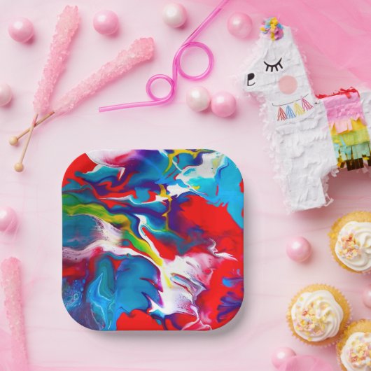 Assiettes En Carton Festive (Fête)