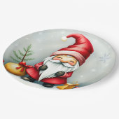 Assiettes En Carton Festive cozy christmas gnome in Disguise (Angle)