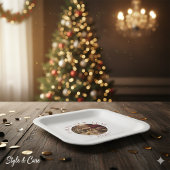 Assiettes En Carton Festive Happy New Year Custom Photo Text Party