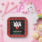 Assiettes En Carton Festive Holiday Bowling (Fête)