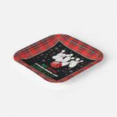 Assiettes En Carton Festive Holiday Bowling (Angulaire)