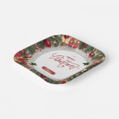 Assiettes En Carton Festive Holiday Celebration Party Design (Angulaire)