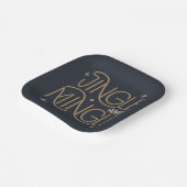 Assiettes En Carton Festive Jingle et Mingle Holiday Design (Angulaire)