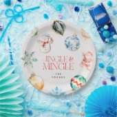Assiettes En Carton Festive Jingle & Mingle Christmas (Fête)