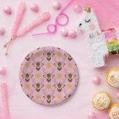 Assiettes En Carton Festive Reindeer (Fête)