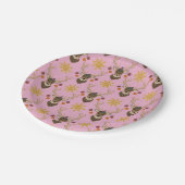 Assiettes En Carton Festive Reindeer (Angle)