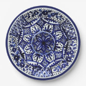 Assiettes En Carton Festive Talavera Seis (Devant)