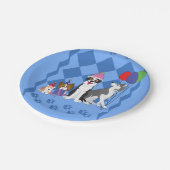 Assiettes En Carton Fêtards (Angle)