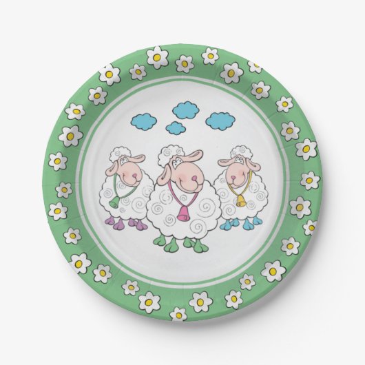 Assiettes En Carton Fête (Devant)