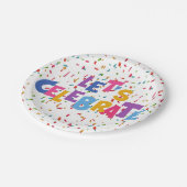Assiettes En Carton Fête (Angle)