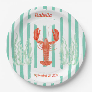 Assiettes En Carton Fête à ébullition de fruits de mer - Brunch au hom