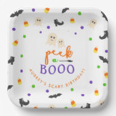 Assiettes En Carton Fête à thème Halloween | fête d'anniversaire | ÉFF (Recto)
