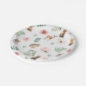 Assiettes En Carton Fête animalière (Angle)