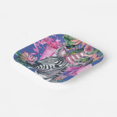 Assiettes En Carton Fête Animaux Safari Wild Un garçon Fête d'annivers (Angulaire)