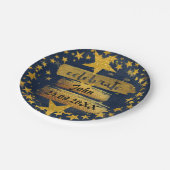 Assiettes En Carton Fête Anniversaire Bachelor Party Douche Grungy (Angle)