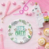 Assiettes En Carton Fête comme dinosaure, dinosaure anniversaire Plaqu (Fête)