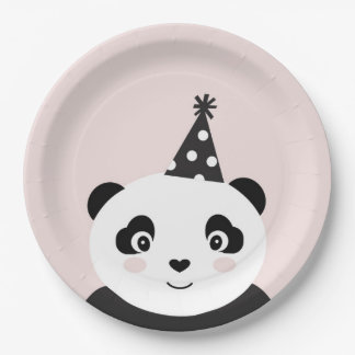 Assiettes En Carton Fête Comme Une Plaque De Panda