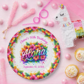 Assiettes En Carton Fête d'anniversaire Aloha Tropical Luau (Fête)