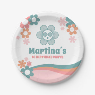 Assiettes En Carton Fête d'anniversaire Daisy Girl