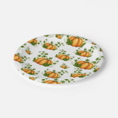 Assiettes En Carton Fête d'anniversaire de campagne rustique de citrou (Angle)