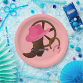 Assiettes En Carton Fête d'anniversaire de la fille (Fête)