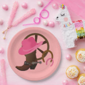 Assiettes En Carton Fête d'anniversaire de la fille (Fête)