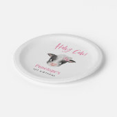 Assiettes En Carton Fête d'anniversaire de la Sainte Vache (Angle)