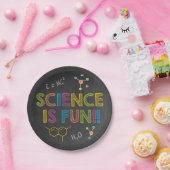 Assiettes En Carton Fête d'anniversaire de la science | La science est (Fête)