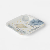 Assiettes En Carton Fête d'anniversaire de l'espace cosmique | Rocket  (Angulaire)