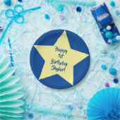 Assiettes En Carton Fête d'anniversaire de l'étoile (Fête)