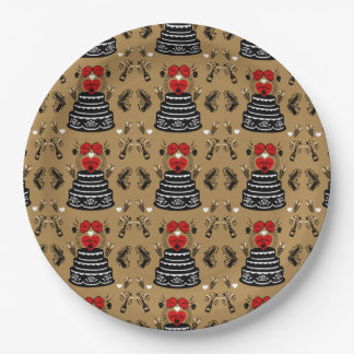 Assiettes En Carton Fête d'anniversaire de mariage drôle
