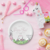Assiettes En Carton Fête d'anniversaire de Par-Tee Pink Golf (Fête)