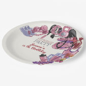 Assiettes En Carton Fête d'anniversaire de remise en forme (Angle)