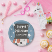 Assiettes En Carton Fête d'anniversaire de spectacle de magie de (Fête)