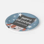 Assiettes En Carton Fête d'anniversaire de spectacle de magie de (Angle)