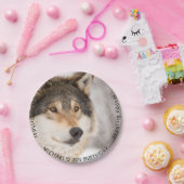 Assiettes En Carton Fête d'anniversaire de Wolf wild boy (Fête)