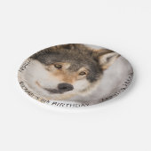 Assiettes En Carton Fête d'anniversaire de Wolf wild boy (Angle)