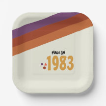Fête d'anniversaire des 80 ans, Fabriqué en 1983 R
