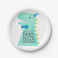 Fête d'anniversaire des garçons DINO-MITE Dinosaur