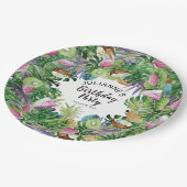 Assiettes En Carton Fête d'anniversaire d'été de verdure du fruit (Angle)