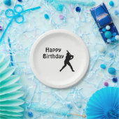 Assiettes En Carton Fête d'anniversaire du baseball (Fête)