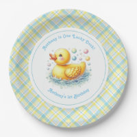 Fête d'anniversaire d'un an de Canard Chanceux