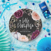 Assiettes En Carton Fête d'anniversaire d'un petit citrouille à l'auto (Fête)