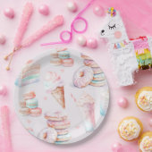 Assiettes En Carton Fête d'anniversaire Pastel Sweet (Fête)