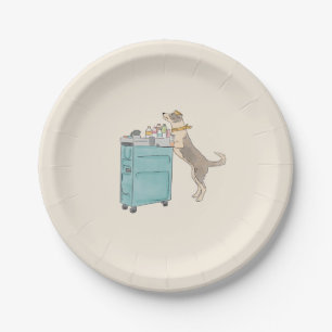 Assiettes En Carton fête d'anniversaire pour chien