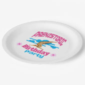 Assiettes En Carton Fête d'anniversaire préhistorique Pterodactyl Dino (Angle)