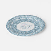 Assiettes En Carton Fête d'anniversaire sur le thème de la Grèce antiq (Angle)