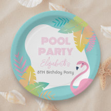 Fête d'anniversaire Tropicale aux Flamants Roses P