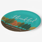 Assiettes En Carton Fête d'automne Fête d'automne Fête de grâces (Angle)